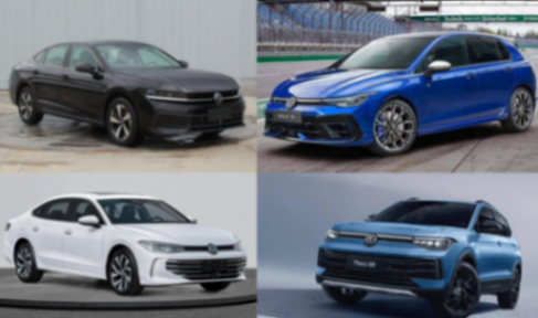 大眾多款新車曝光:不止換代邁騰、帕薩特,高爾夫R也來了