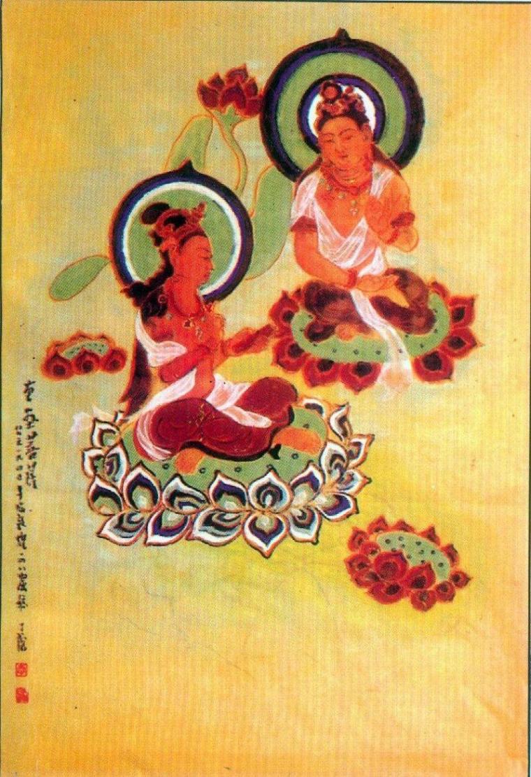 李丁隴的敦煌臨摹:他影響了張大千