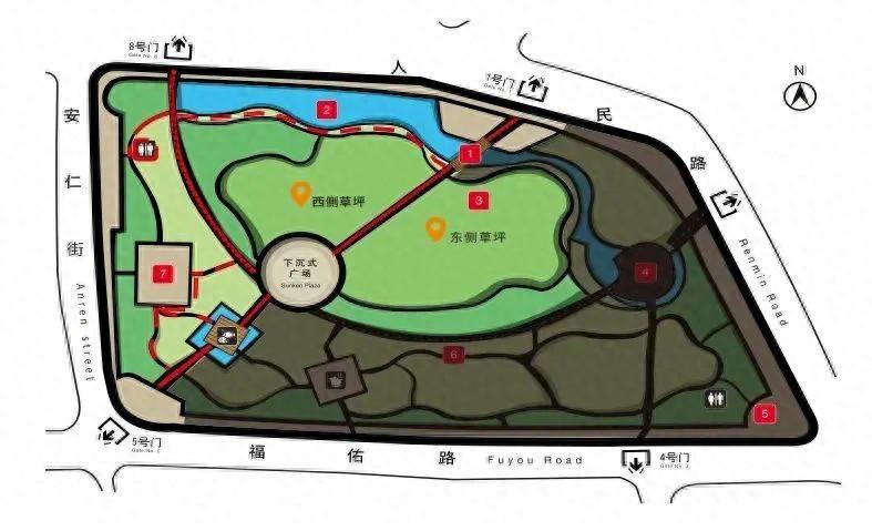 連接外灘和豫園,上海古城公園實現24小時開放