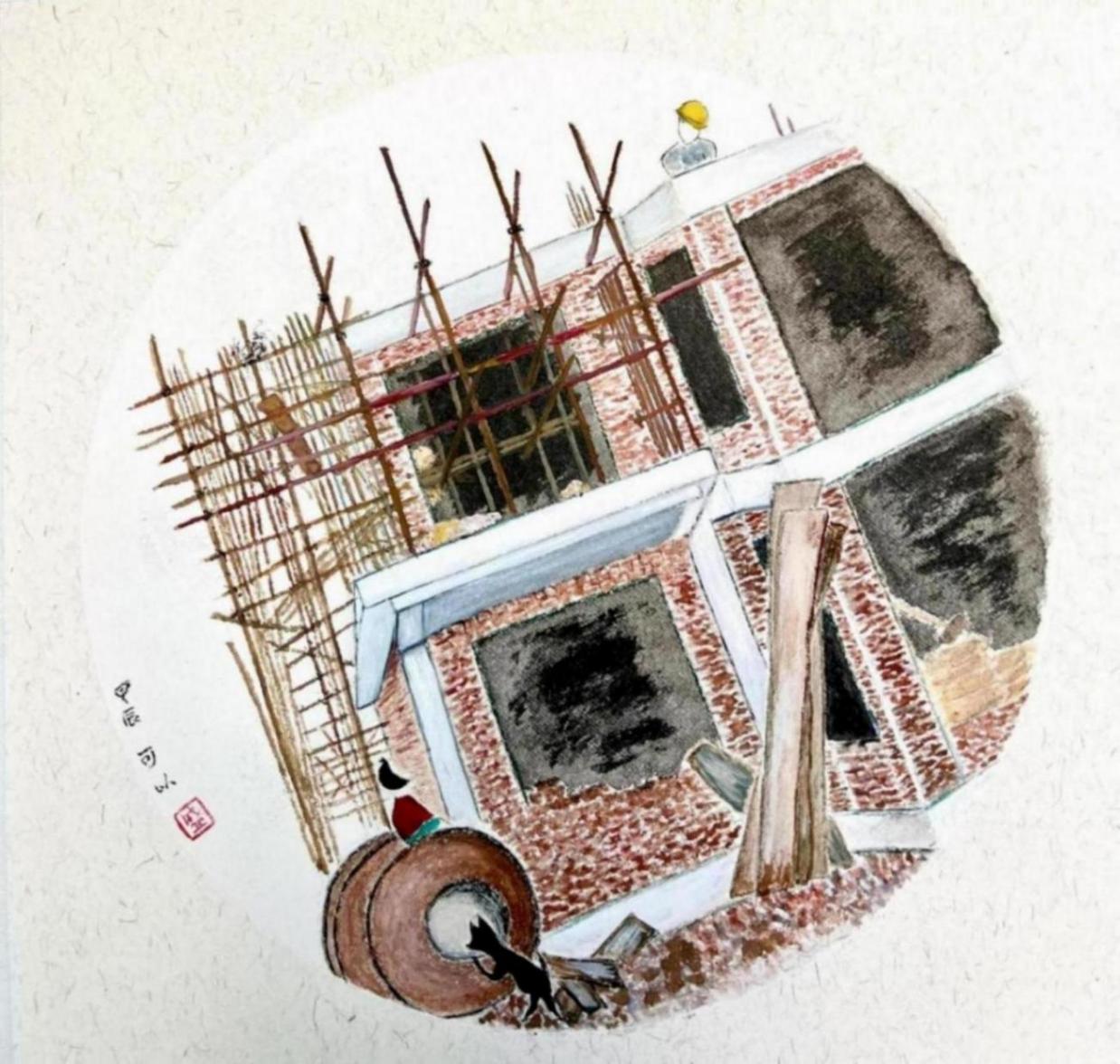 兩個(gè)盛可以《建筑倫理學(xué)》和《別人家的西瓜更甜》中分別看到這兩個(gè)她