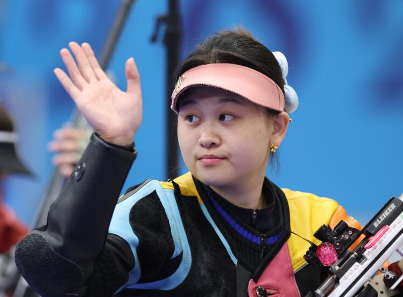 20歲小將張瓊月女子步槍三姿奪銅牌,射擊隊已追平東京奧運會成績