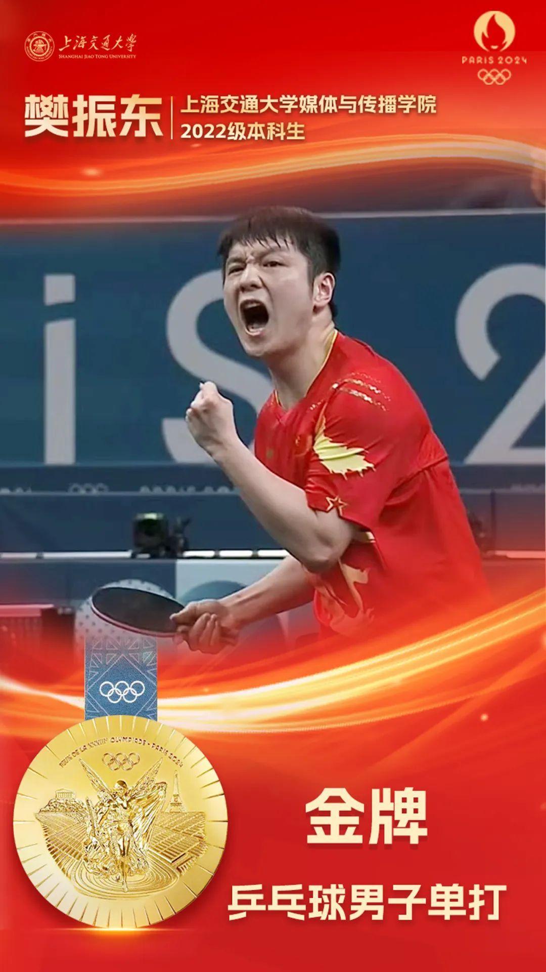 巴黎奧運會賽程過半,上海高校獎牌榜來啦!