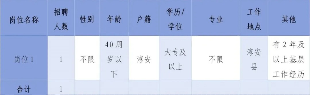 浙江杭州淳安縣總工會招聘社會化職業(yè)化工會工作者公告