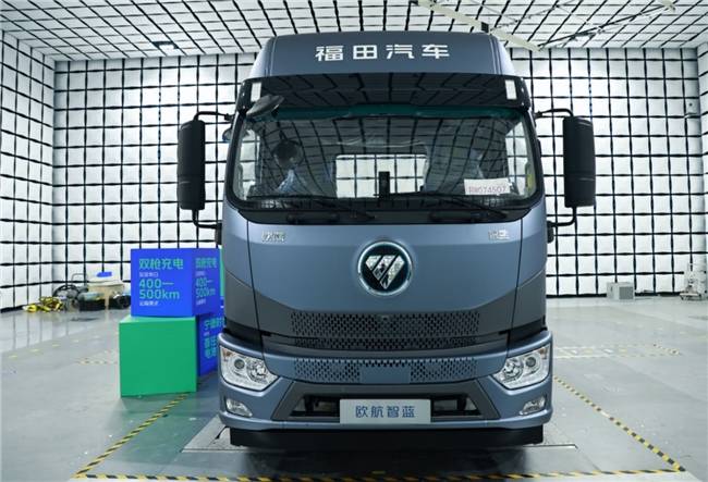 綠色進化 歐航智藍ER純電超卡樹立中卡綠色物流轉型新標桿