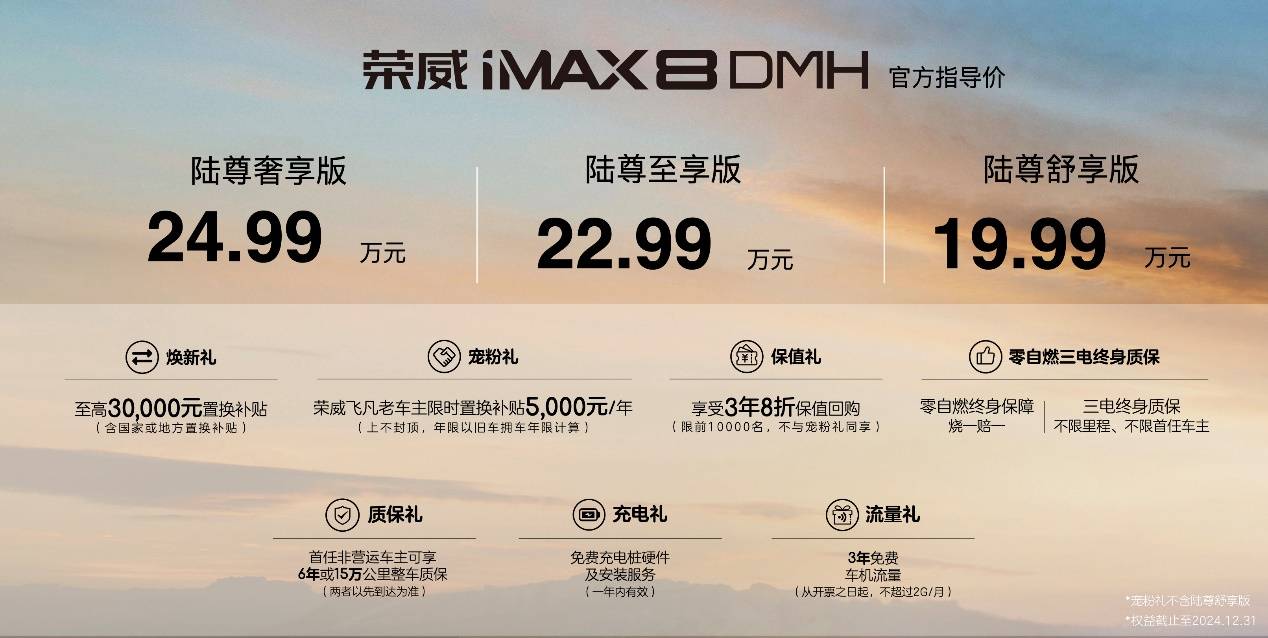 最適合家庭出行的“低油耗 長續航”MPV—榮威iMAX8 DMH新陸尊