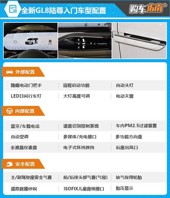 推薦智享版 全新別克GL8陸尊購車指南