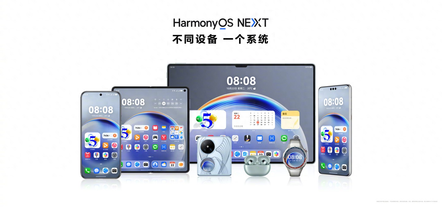 華為鴻蒙HarmonyOS NEXT系統“超級終端”功能適配情況公布