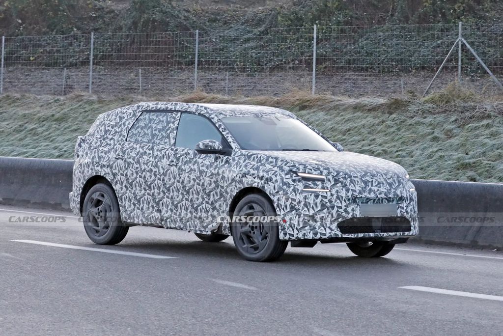 2025款雪鐵龍C5 Aircross緊湊SUV原型路測圖首曝