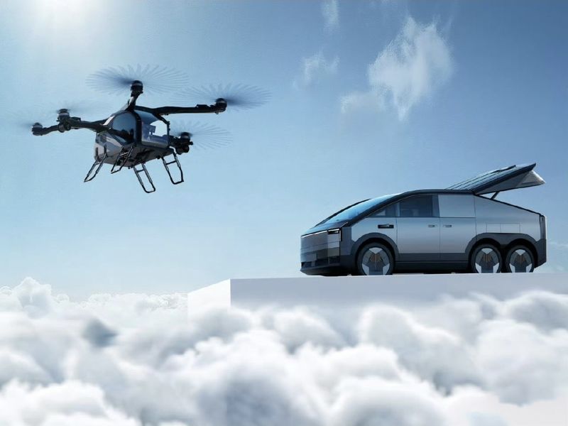 小鵬陸地航母飛行汽車亮相CES2025 預(yù)計2026年量產(chǎn)交付