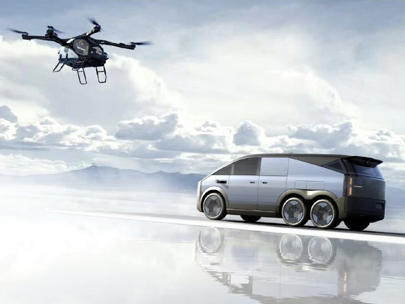 小鵬陸地航母飛行汽車亮相CES2025 預(yù)計2026年量產(chǎn)交付