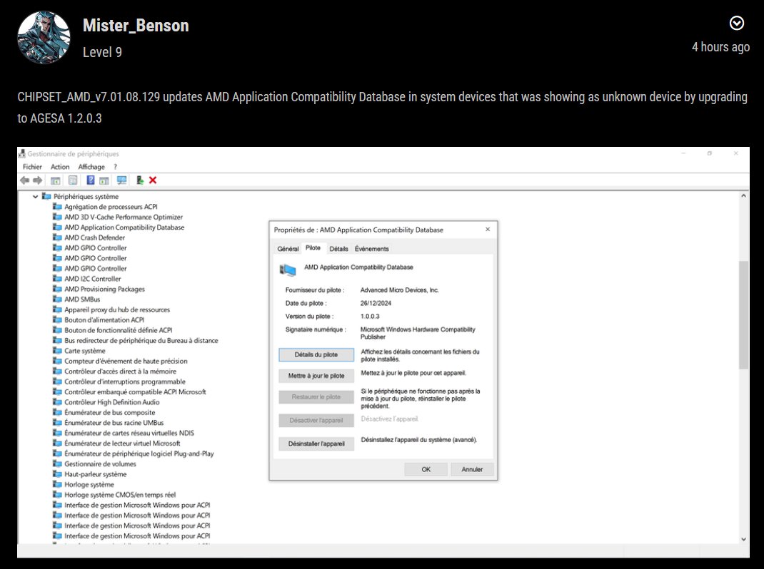 AMD發布芯片組驅動7.01.08.129,優化雙CCD銳龍7000/9000 CPU性能