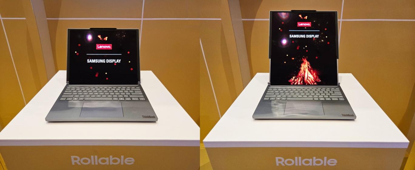 三星顯示4月量產(chǎn)全球首款筆記本OLED卷軸屏,用于聯(lián)想新品