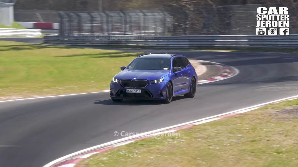 寶馬最重M5車型:2025款M5 Touring G99紐北測(cè)試視頻曝光
