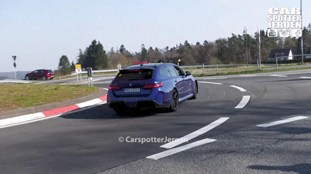 寶馬最重M5車型:2025款M5 Touring G99紐北測(cè)試視頻曝光