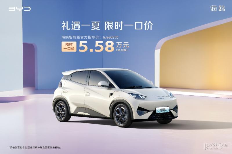 累計銷量即將破百萬輛 比亞迪海鷗歐洲15國同步上市