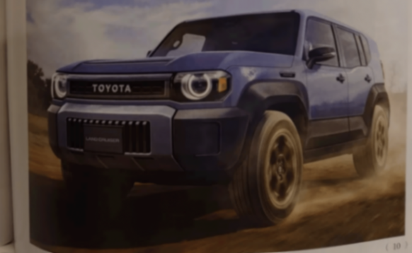 豐田蘭德酷路澤FJ專利圖,緊湊級越野SUV誰會買?