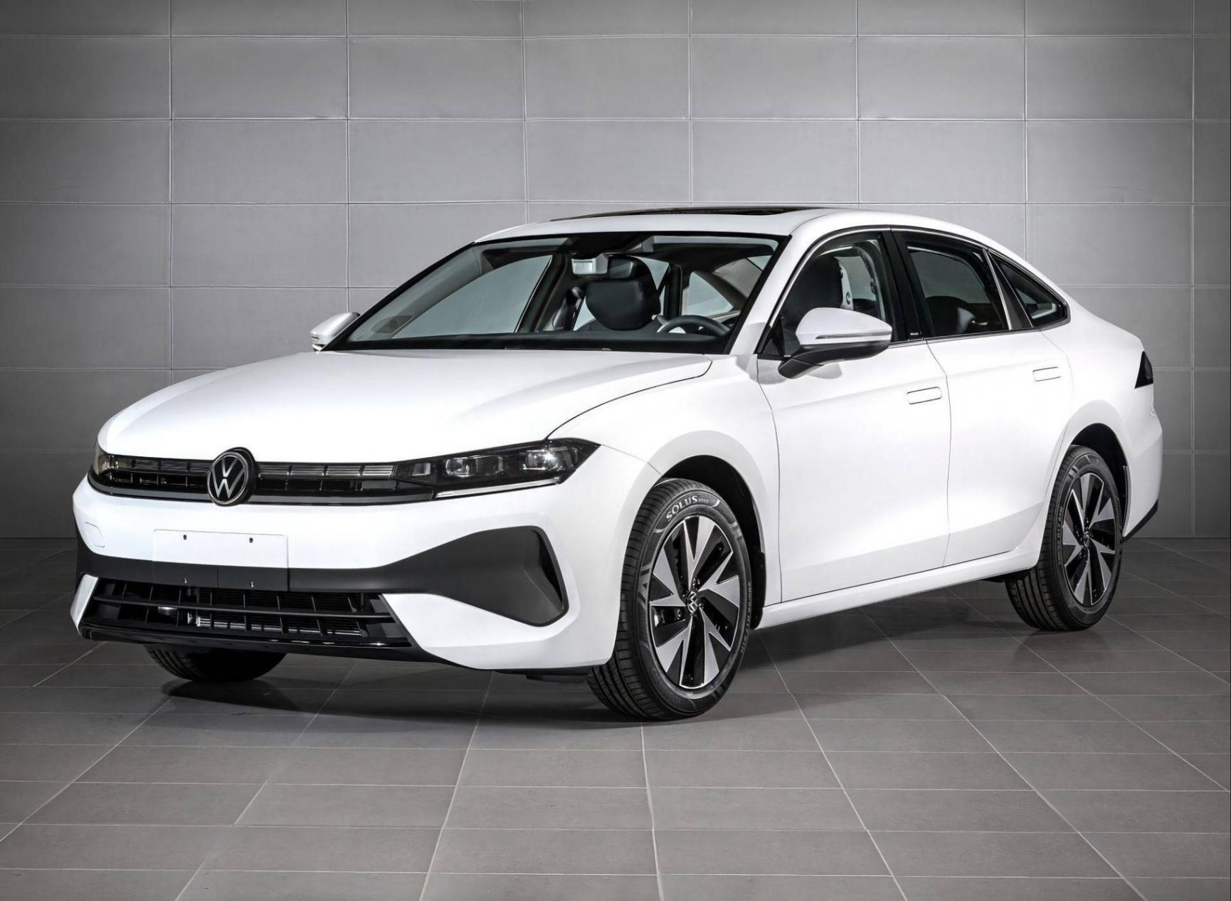 全新大眾速騰工廠實拍,長超4米8+懷擋,換隱藏門把手+貫穿尾燈