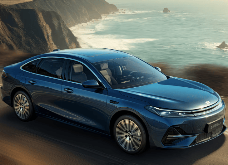 吉利銀河 A7 EM-i 更多角度官圖發布!定位中型轎車