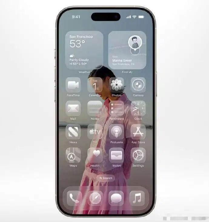 iOS 26來了!蘋果迎迄今規模最大設計更新“液態玻璃”:全透明外觀、新版相機與相冊界面