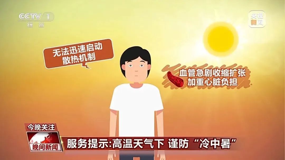 男子走出空調(diào)房竟瞬間“冷中暑”