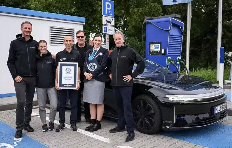 破紀錄了!純電續(xù)航跑了1205公里!量產(chǎn)車!