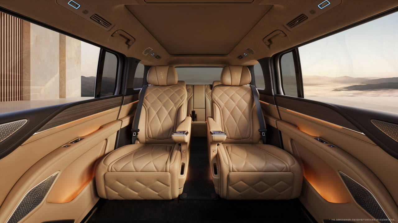 仰望U8L內飾首發:真正的中式豪華,不用相互貶損