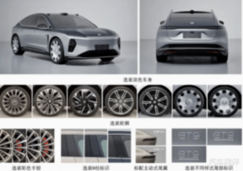 蔚來 ET9 Horizon Edition 車型申報圖曝光!采用全新涂裝