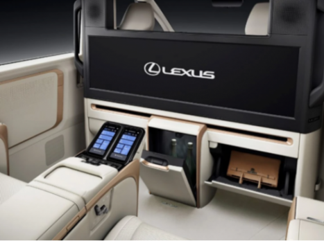雷克薩斯LM500h進行了改款,8月1日起在日本全境的雷克薩斯專門店正式開啟銷售
