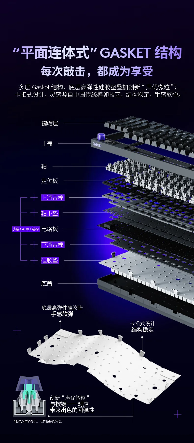 羅技G推首款8K客制化機械游戲鍵盤G316 X:98配列有線連接