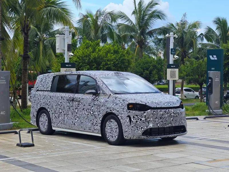 智界全新MPV諜照首爆 預計明年上半年上市