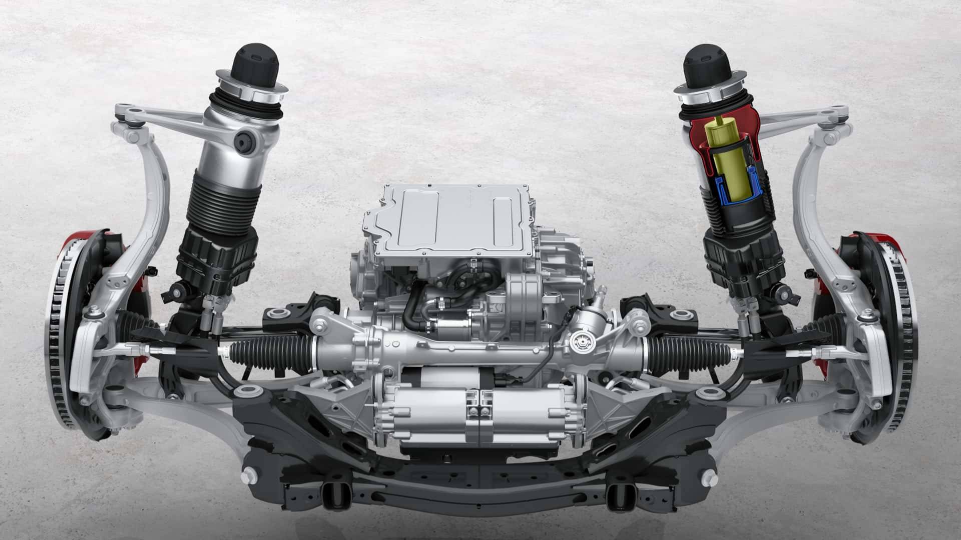 保時捷卡宴電動版內飾官圖曝光:中控曲面屏!?