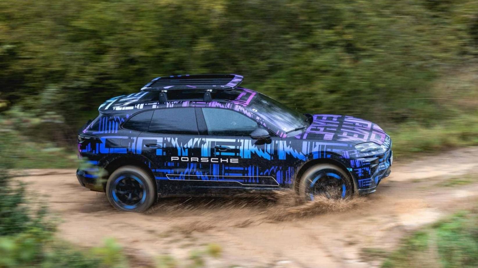 保時捷卡宴電動版內飾官圖曝光:中控曲面屏!?