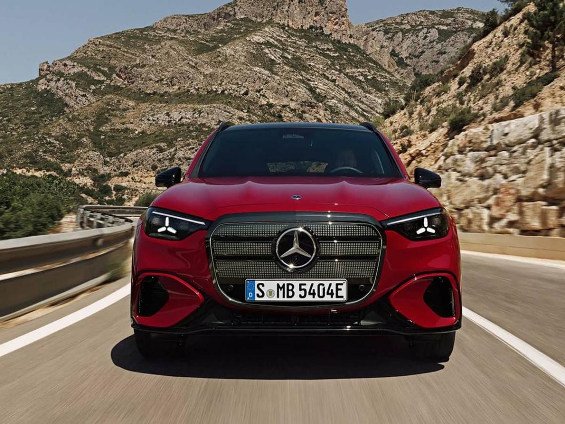 國產全新一代奔馳GLC EV諜照!燈組大變,車身加長,尾部有變化