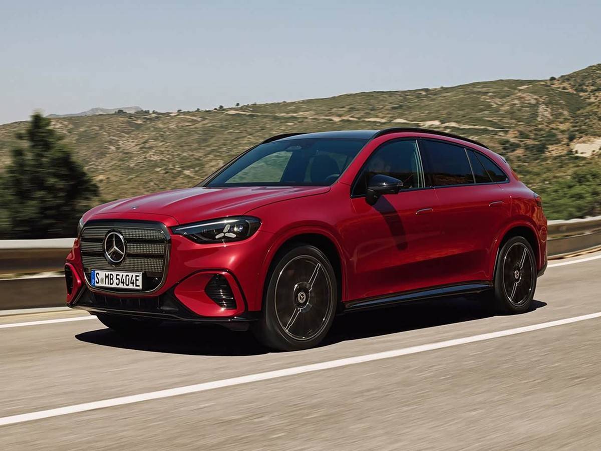 國產全新一代奔馳GLC EV諜照!燈組大變,車身加長,尾部有變化