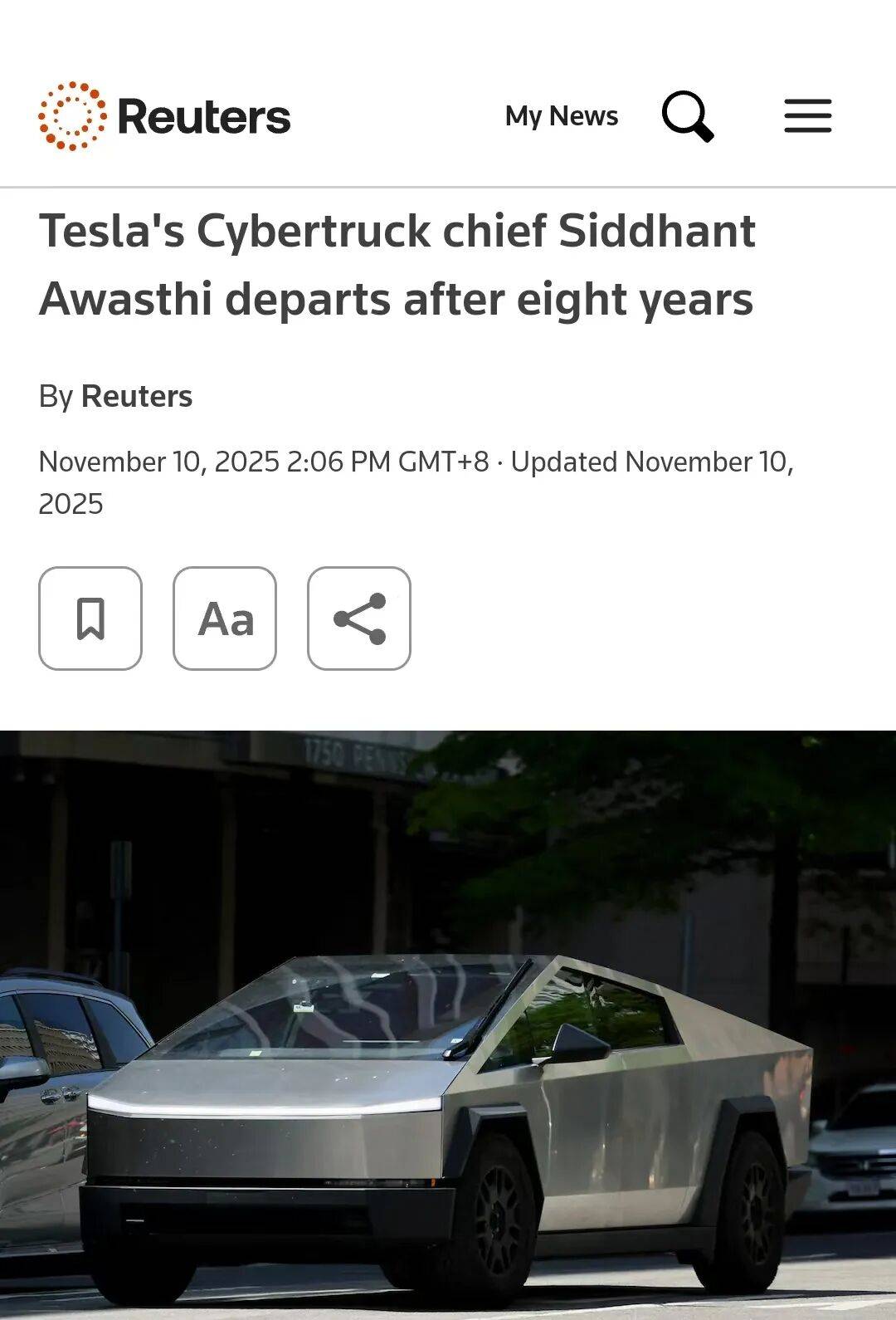 特斯拉再現(xiàn)離職潮,三款“神車”同時失去負責人