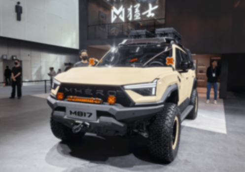 不是所有越野車都配叫“Hero”,猛士M817 Hero版廣州車展上市