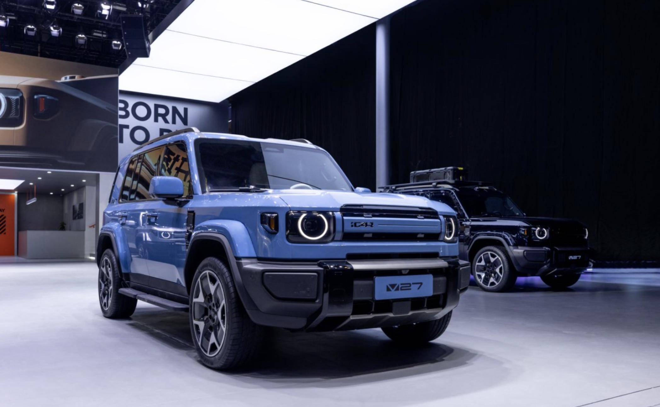 廣州車展 奇瑞iCAR V27首秀 20萬級「方盒子」的科技進化